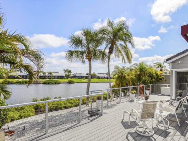 Longboat Key Canal Front Two Bedroom Vacation Rental Condo